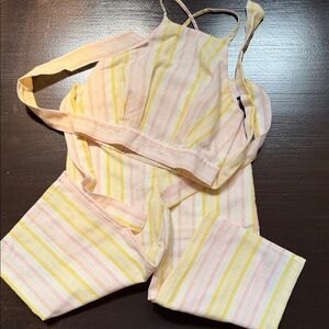 Striped Pastel cute summer set